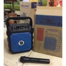 Loa karaoke bluetooth mini kiomic k68 có mic ko dây