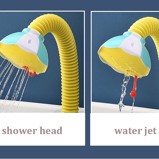 1 Đồ Chơi Phun Nước Hình Chú Voi Dễ Thương Có Giác Hút Và Điều Chỉnh Được Cho Bé Khi Tắm