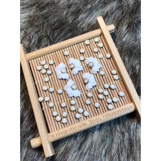 Set charm nhị gắn hoa cúc Ruby