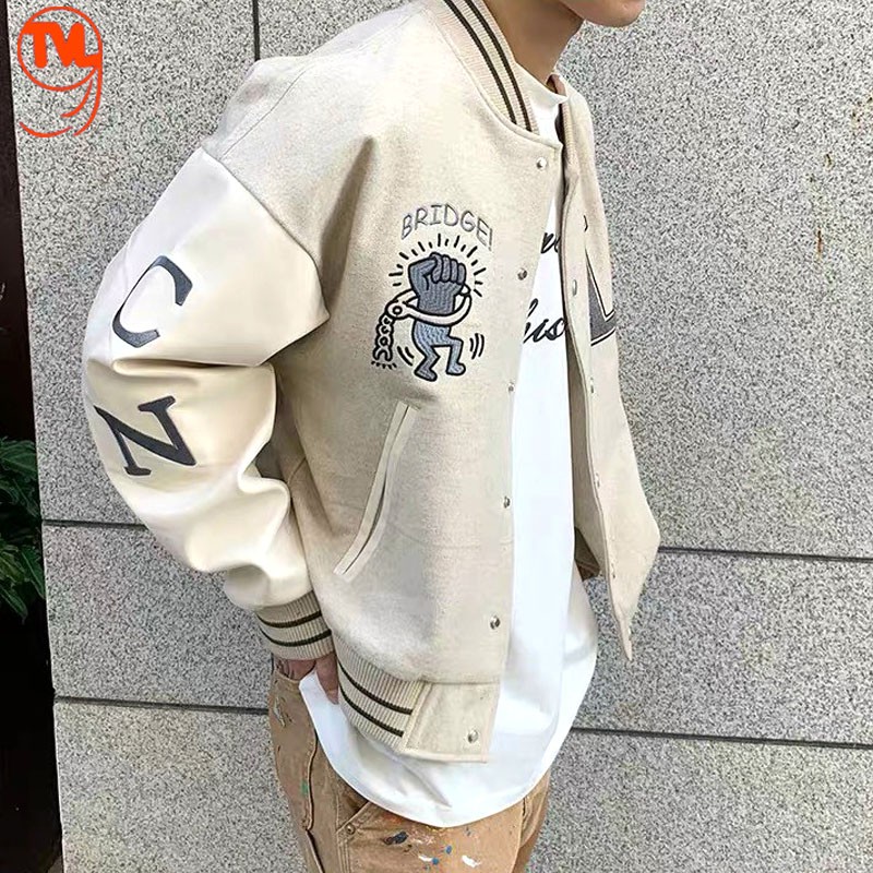 Áo khoác nữ TVL1999, áo khoác bomber Unisex cho nam và nữ  chất liệu nỉ dày dặn cao cấp thuê chữ L from rộng &lt; 75kg.
