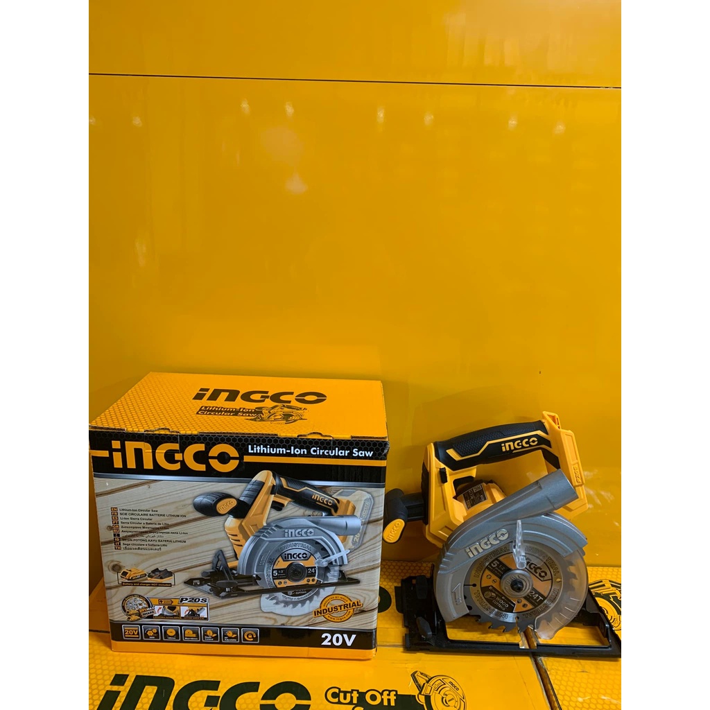 Máy cưa gỗ / cưa đĩa 140mm dùng pin 20V Ingco CSLI1401