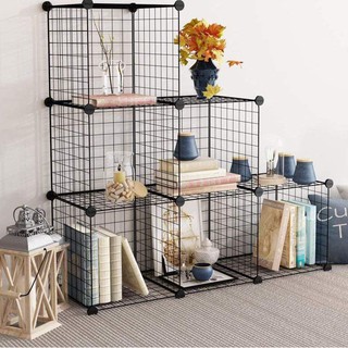 KHUNG LƯỚI THÉP ĐA NĂNG Cỡ 35x35cm Tặng Chốt Nhựa Ghép Khung