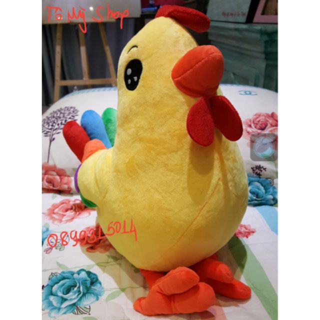 Gấu bông con gà mái