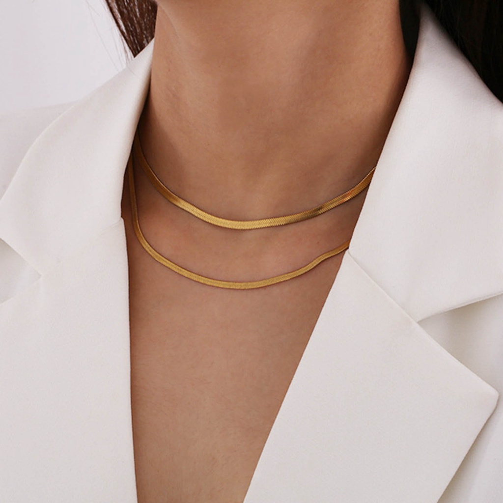 Vòng cổ Mặt Nơ Đơn Giản Thanh Lịch Cho Nữ