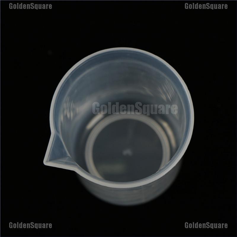 Set 2 Cốc Đo Lường 100mL Bằng Nhựa Trong Suốt Tiện Dụng