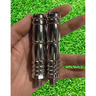 Gác chân sau Inox đặc 304 dùng cho xe 67
