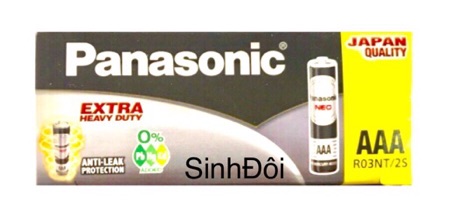 Pin 3A panasonic - 2 viên