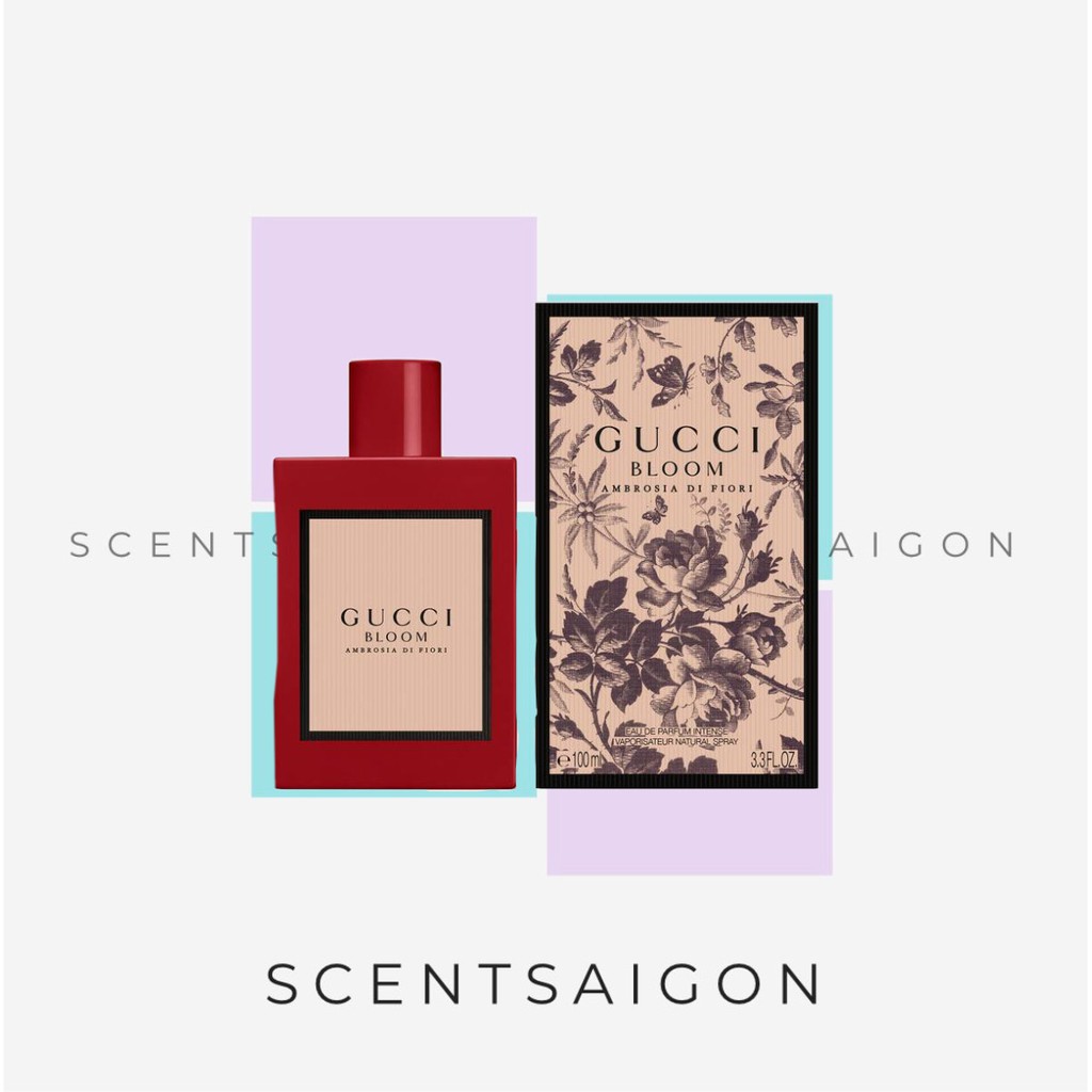 -𝑺𝒄𝒆𝒏𝒕𝒔𝒂𝒊𝒈𝒐𝒏- Nước hoa dùng thử Gucci Bloom Ambrosia di Fiori | Thế Giới Skin Care