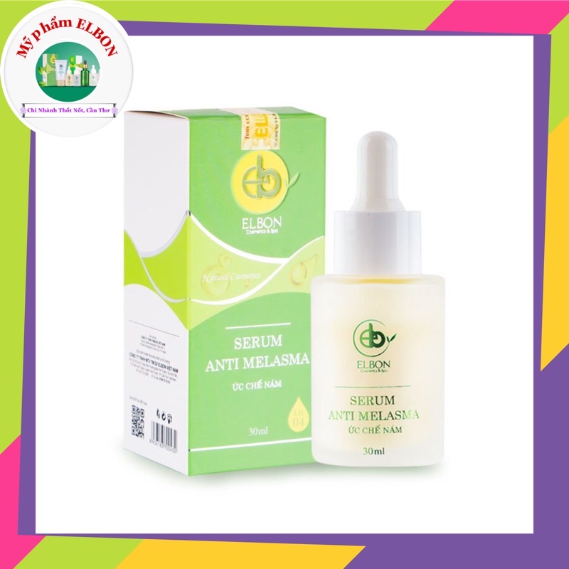 Serum Ức Chế Nám ELBON - Giảm Nám, Nuôi Dưỡng, Làm Trắng, Trẻ Hoá và Phục Hồi Da