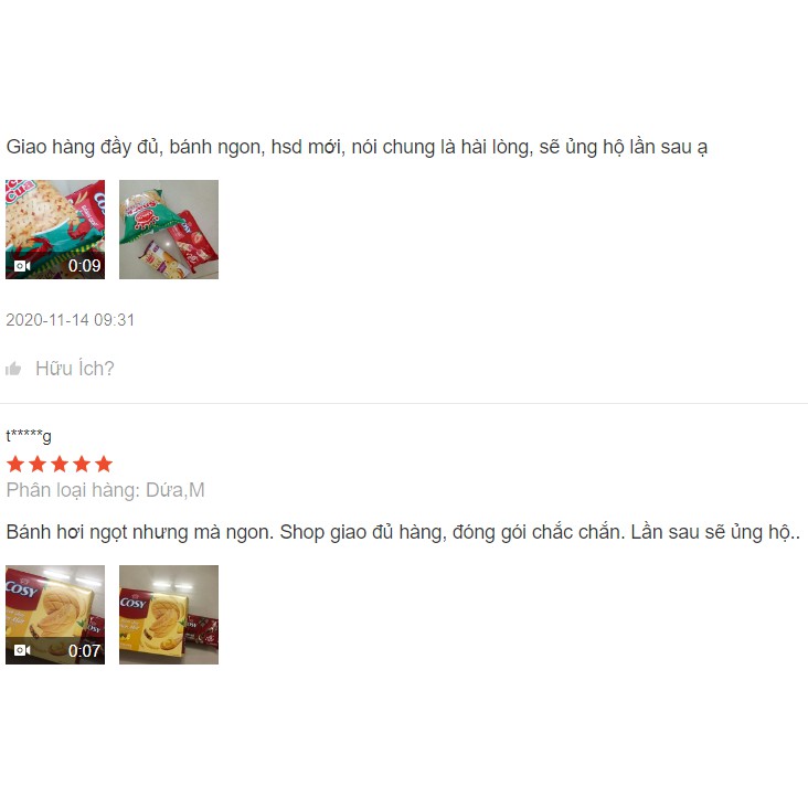 Bánh quế JOJO  Kinh Đô đủ vị gói 125g