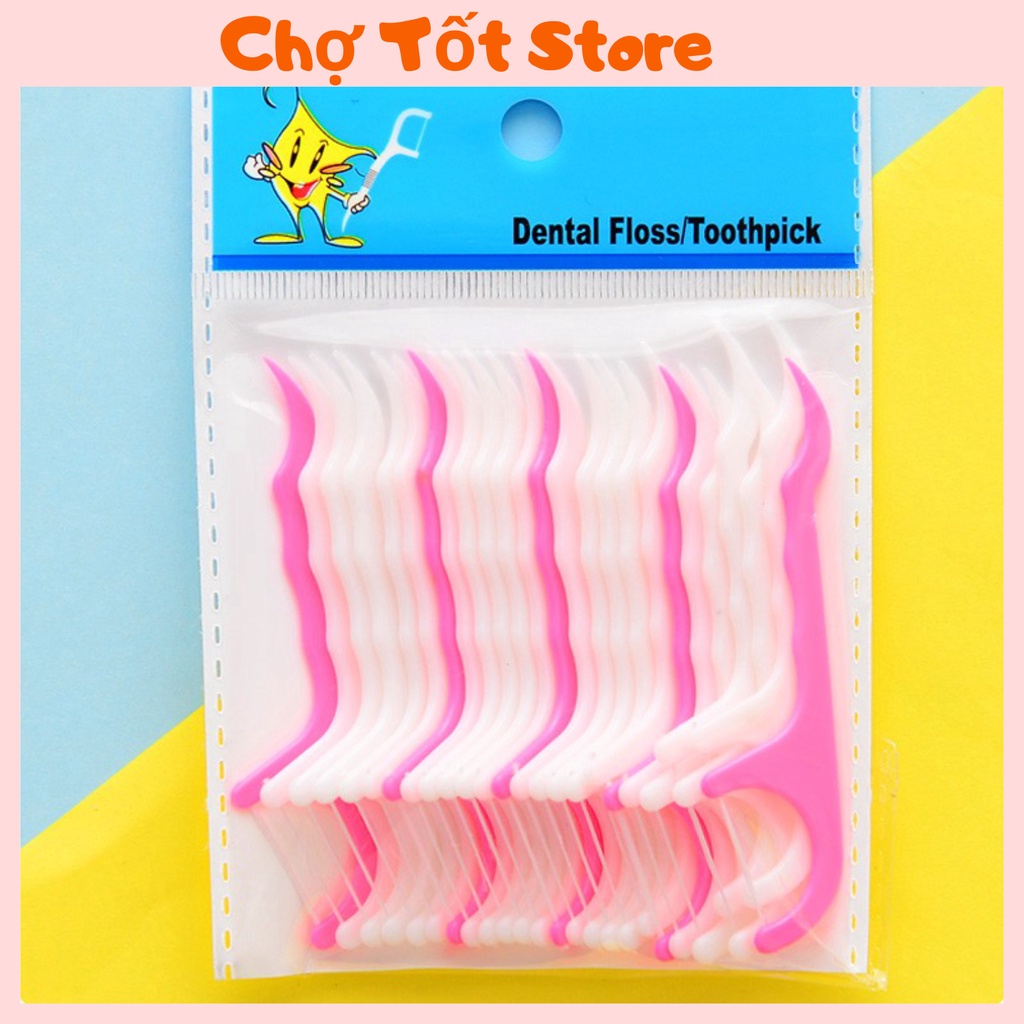 Túi 25 - 50 Chỉ Nha Khoa Siêu Mỏng 1615 Chợ Tốt Store