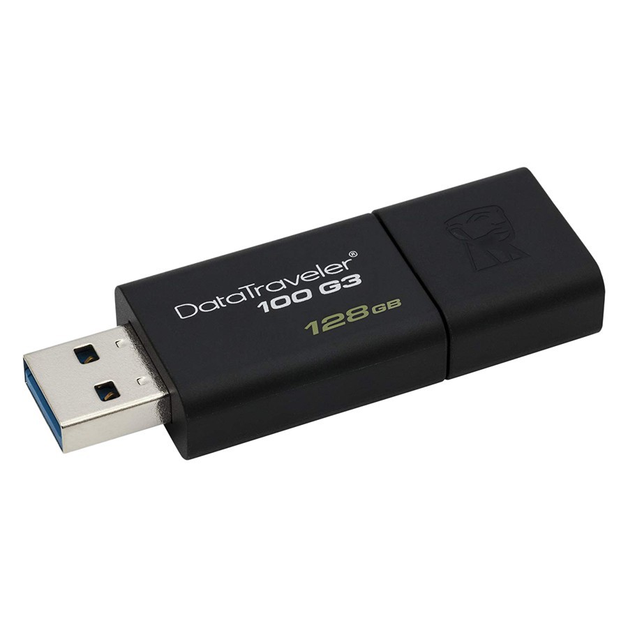 USB 3.0 Kingston DT100G3 128Gb tốc độ tới 100MB/s - Hàng chính hãng