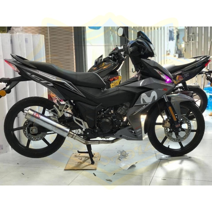 ( Quí khách vui lòng mang ra tiệm cho thợ dán ) Tem winner MOVISTAR xám xi măng