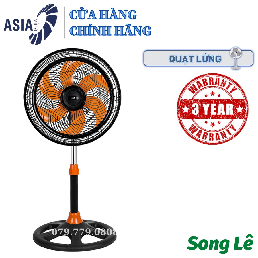 Quạt lửng ASIA vina turbo ATB 1601 - 80W - Cánh 40cm