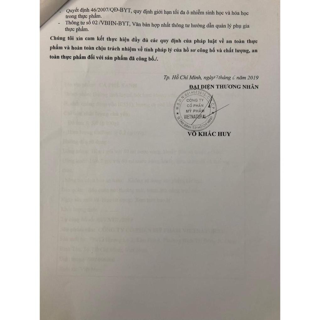 Cà Phê Xanh Kháng Mỡ Giảm Cân Thiên Nhiên Việt Đẩy Nhanh Quá Trình Làm Đẹp __ShopGiaHuong | BigBuy360 - bigbuy360.vn