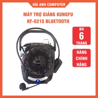 Máy trợ giảng kungfu kf-021s | bluetooth - kèm mic - nhỏ gọn- dùng cho phòng rộng - hàng chính hãng