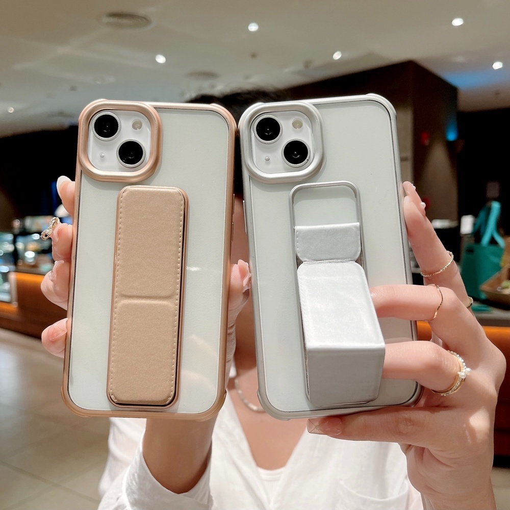 Ốp điện thoại HOCE phối da trong suốt có dây đeo thích hợp cho iPhone 13 12 11 14 Pro Max XR XS X R 8 7 6Plus
