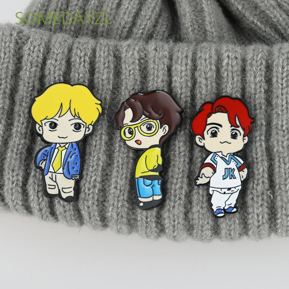 Ghim Cài Áo Họa Tiết Hoạt Hình Đáng Yêu