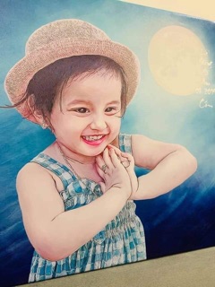 Tranh Sơn Dầu Cho Bé