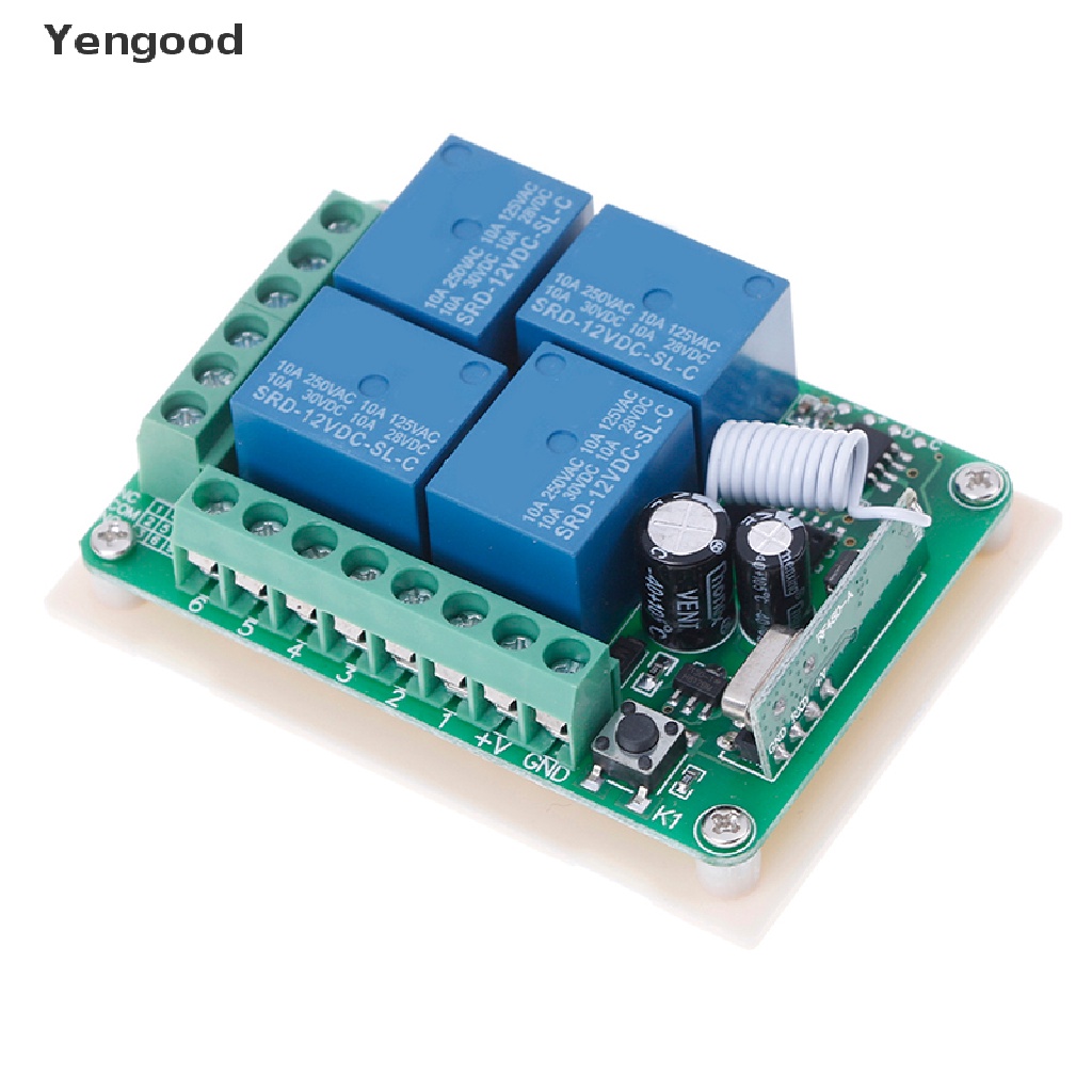 Remote Điều Khiển Không Dây DC 12v 10a 433mhz