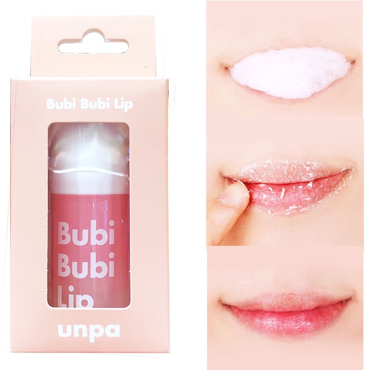 Tẩy Tế Bào Chết Môi Sủi Bọt Bubi Bubi Lip