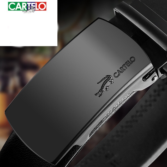 Thắt lưng Cartelo, dây nịt sang trọng, thiết kế đơn giản