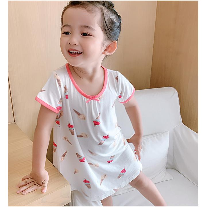 Đồ Ngủ Pajamas Dễ Thương Cho Bé Gái 2021