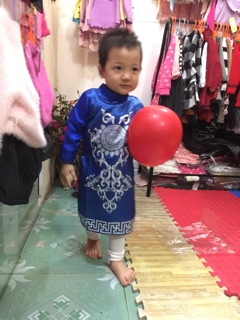 áo dài tết