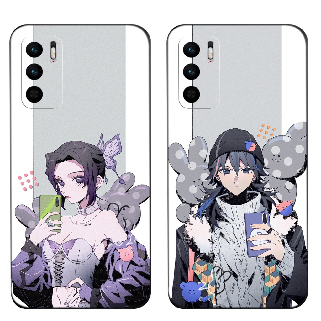 Ốp Điện Thoại Dẻo Họa Tiết Hoạt Hình demon slayer Cho xiaomi redmi 10c note 8t 8 7 6 5 k30 pro wr24 Mới