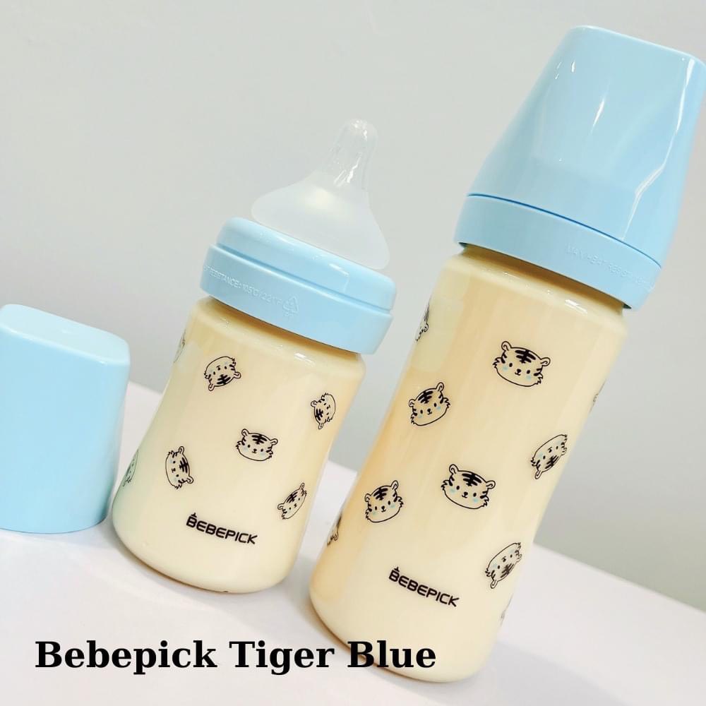 [Blue Tiger Version] Bình sữa Bebepick phiên bản HỔ XANH DƯƠNG 150ml/ 250ml