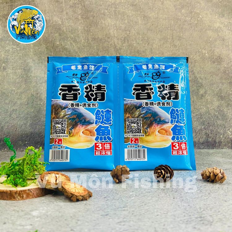 Mồi Câu Cá Lão Quỷ (Old Ghost) 25g Siêu Nhạy | Thính Dụ Chép, Trắm, Mè, Trôi - Vũ Môn Fishing