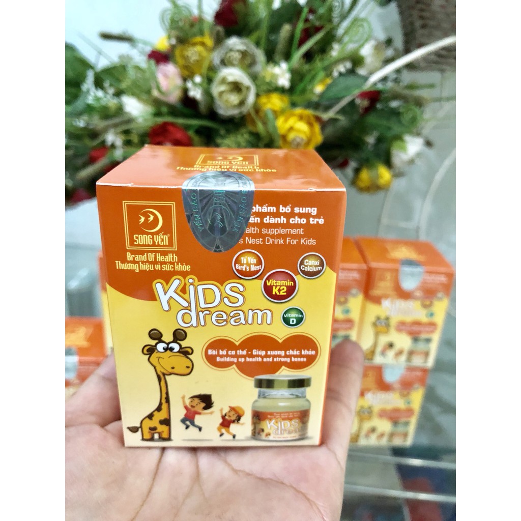 Combo 10 Hũ Nước Yến Dành Cho Trẻ Kids  Song Yến 70ml 13% tổ yến.