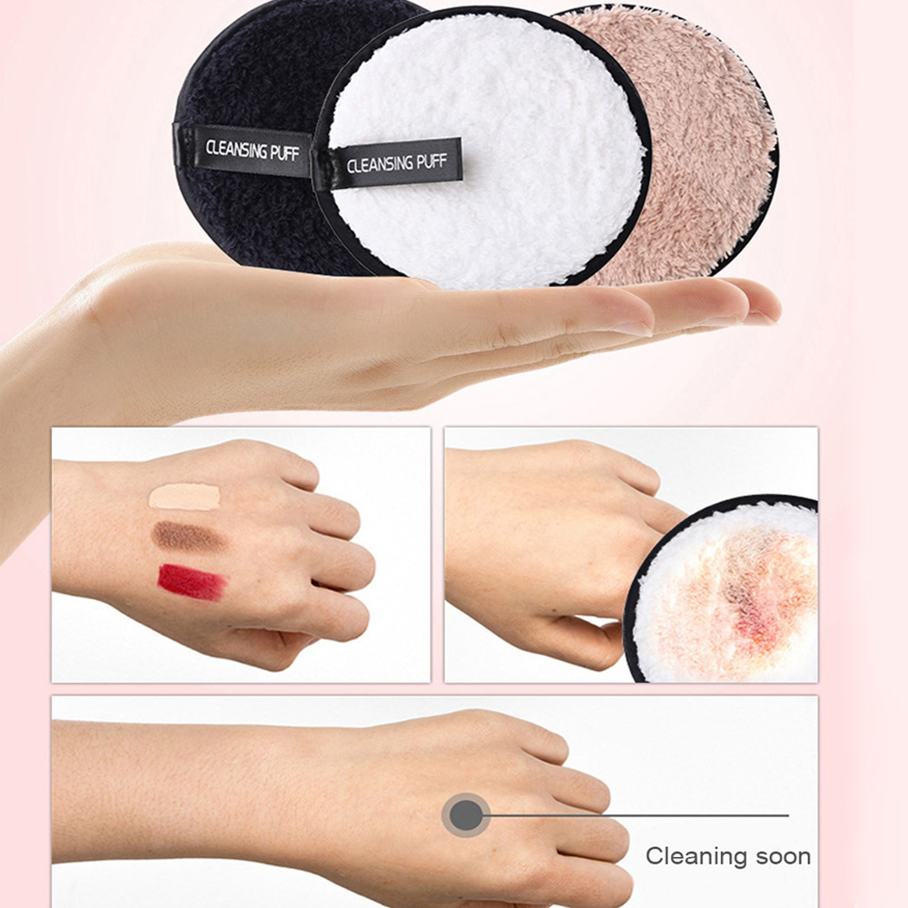 (Hàng Mới Về) Bông Tẩy Trang Mềm Mại Có Thể Tái Sử Dụng Mihan1