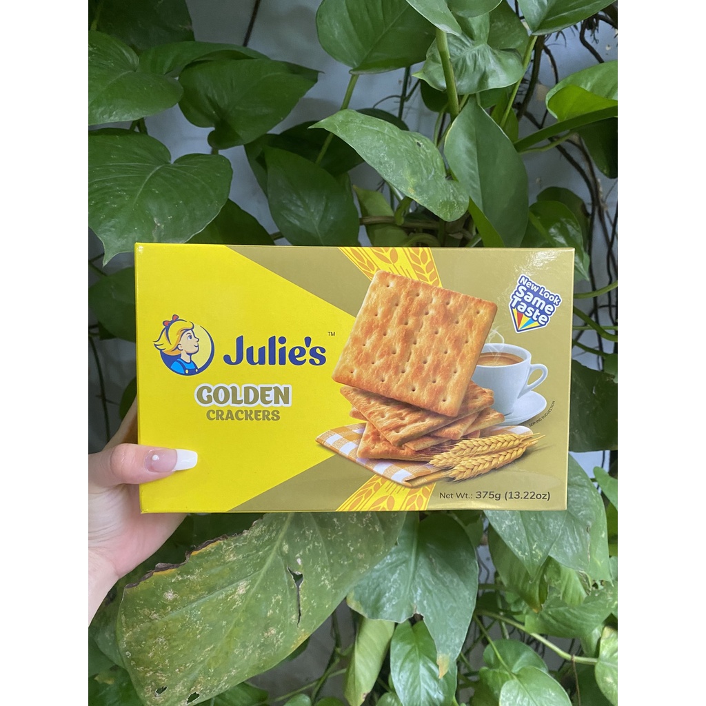 Bánh Quy Giòn Lúa Mì Julie Golden Crackers (Hộp 375g)