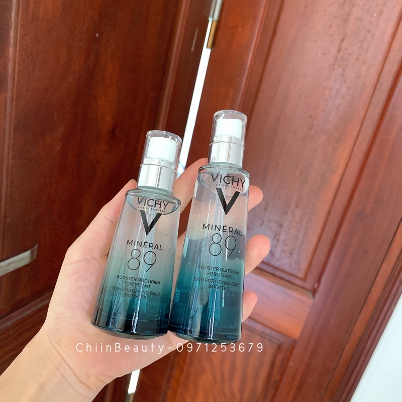 Date 2024 Serum cấp nước Vichy Mineral 89 50ml và 75ml