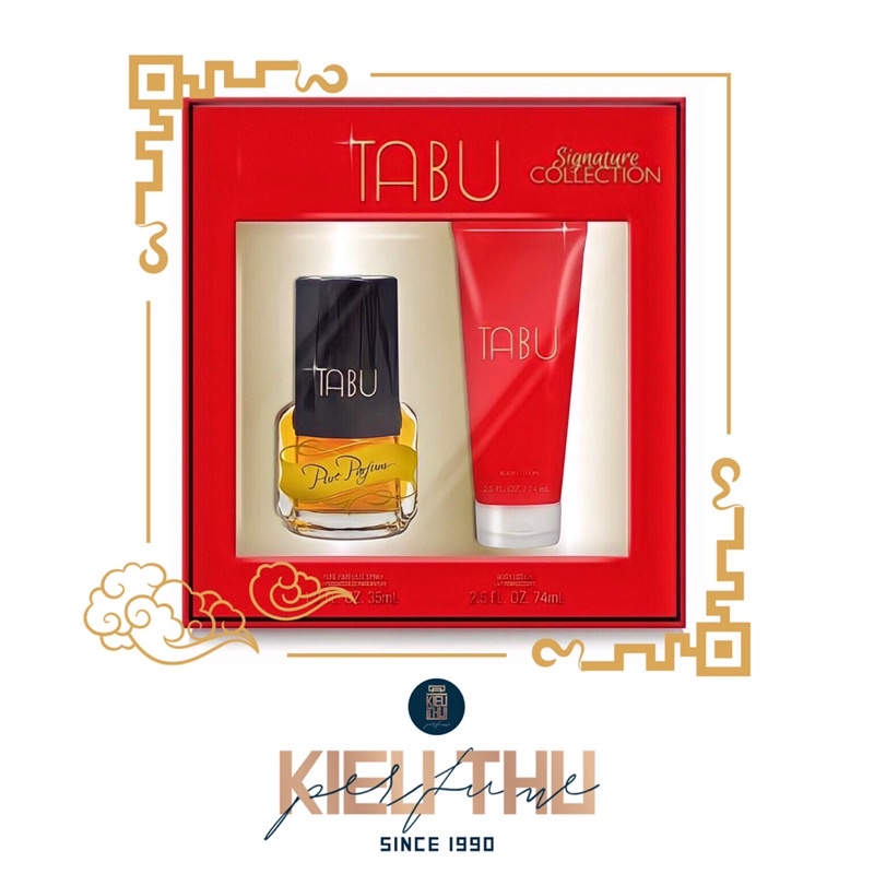 《Chính Hãng》Bộ nước hoa Dana Tabu Cây Đàn Signature Collection