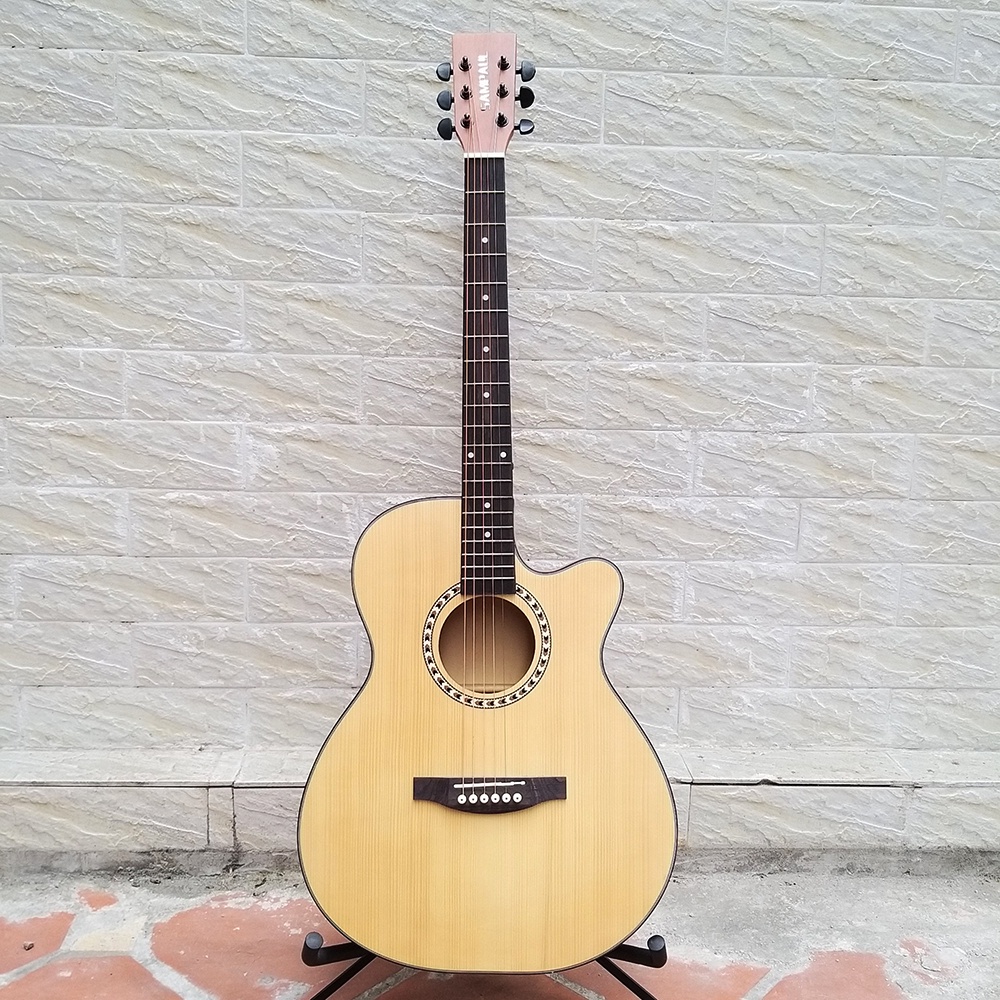 [Guitar Giá Rẻ] Đàn Guitar Acoustic 41 Inch - Guitar cho người mới tập chơi (Tặng kèm bao và pick gảy)