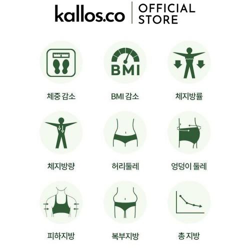 Viên Giảm Cân Vital Beautie Meta Green Slim Body Fat Control 105 Viên - Kallos Vietnam