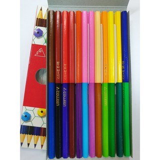 Chì màu Colleen Neon 2 đầu