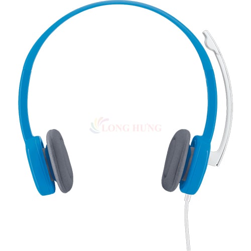 Tai nghe chụp tai có dây Logitech H150 - Hàng chính hãng - Âm thanh trong trẻo, micro xoay 180 độ, sử dụng jack 3.5 mm