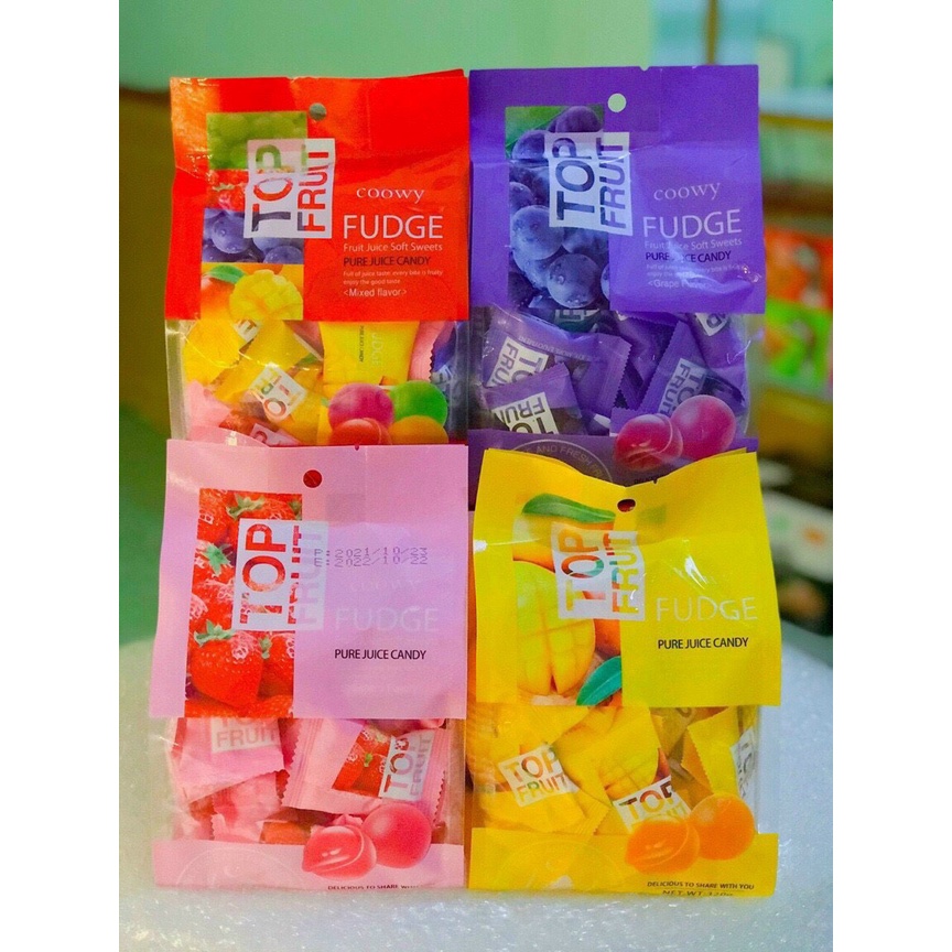 Kẹo dẻo trái cây Top Fruit COOWY 320g - Top Fruit Mango