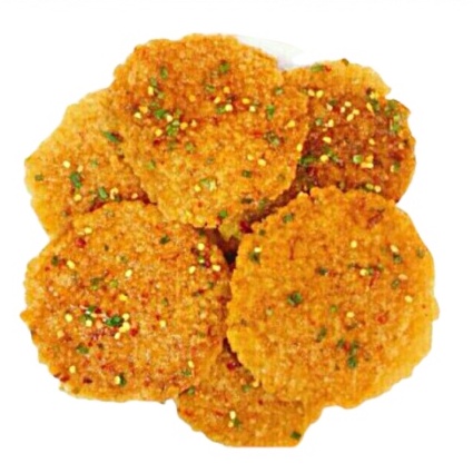 Đồ ăn vặt gói 100Gr cơm cháy mắm hành loại to ăn vặt ngon giòn hấp dẫn