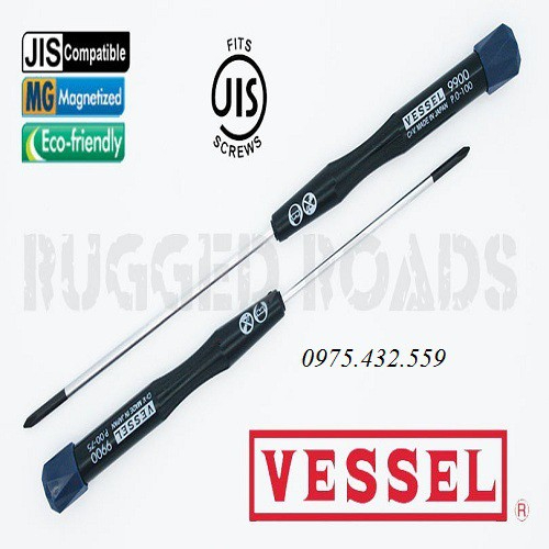 Tô vít 4 cạnh siêu nhỏ Vessel No.9900+00×75