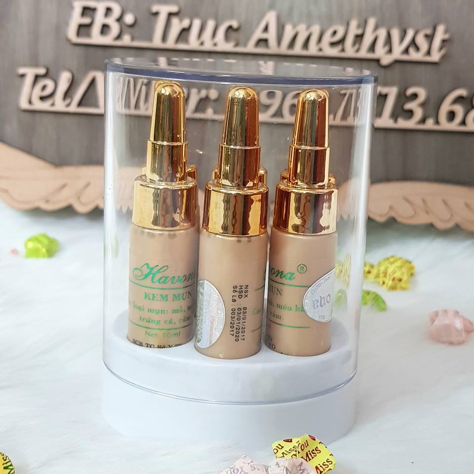 COMBO 6 ỐNG KEM NGỪA MỤN NGỪA THÂM MỜ SẸO HAVONA