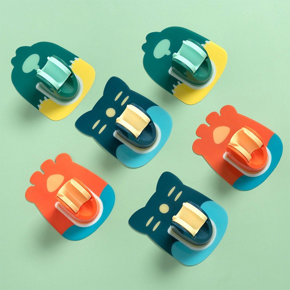 [Tổng Kho Sỉ] Giá Treo Vòi Hoa Sen K6, Đế Kẹp Vòi Sen Vòi Xịt Toilet Dán Tường Bằng Nhựa Họa Tiết Hoạt Hình