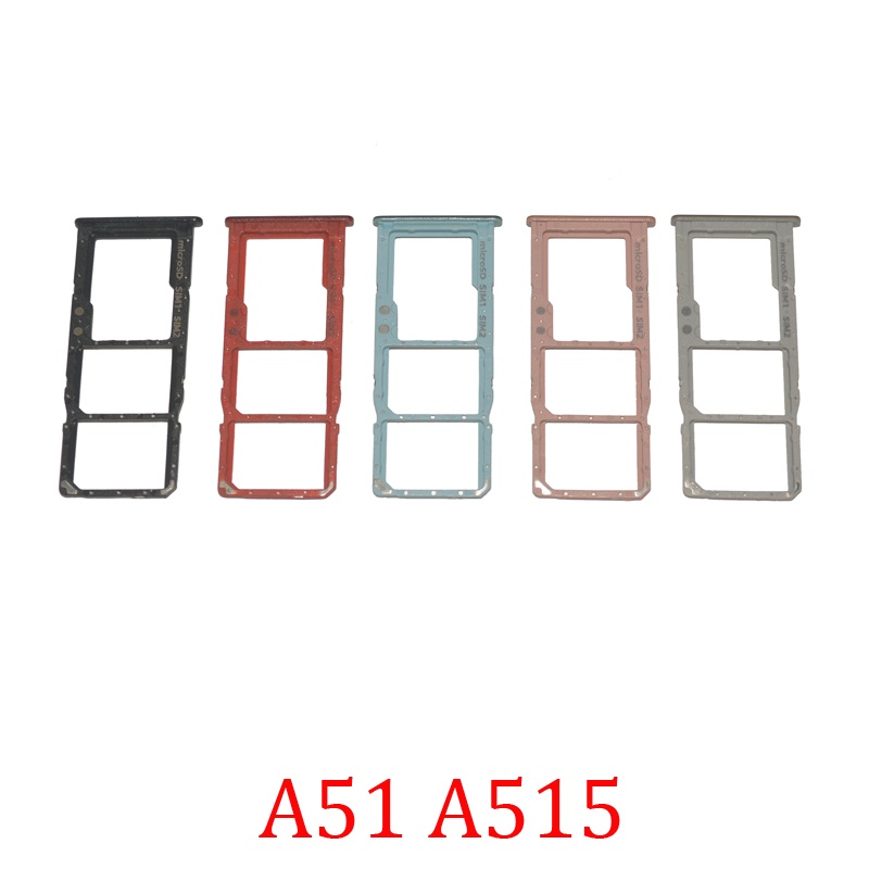 Khay đựng thẻ sim điện thoại SD thích hợp cho Samsung Galaxy A01 A11 A21 A31 A41 A51 A71