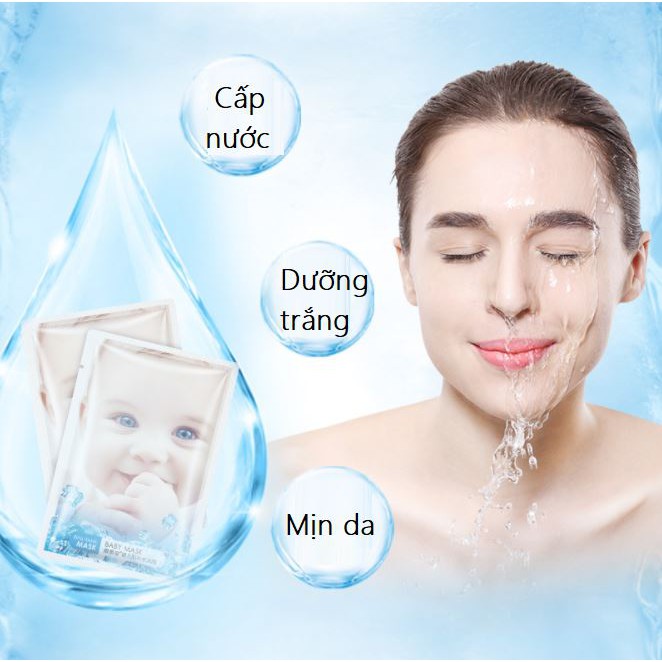 Lẻ 1 Miếng mặt nạ Baby Skin Bisutang - Hàng Nội địa Trung