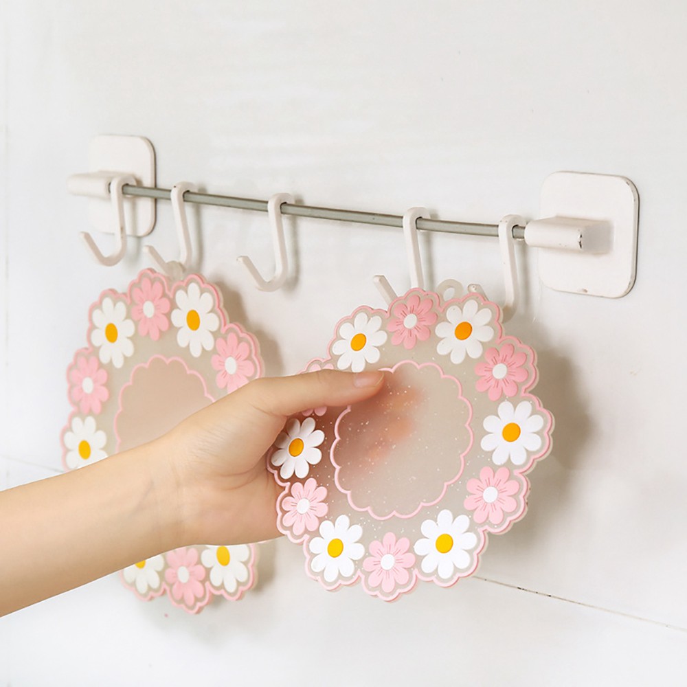 Miếng Lót Ly Silicon Chống Trượt Nhiều Màu