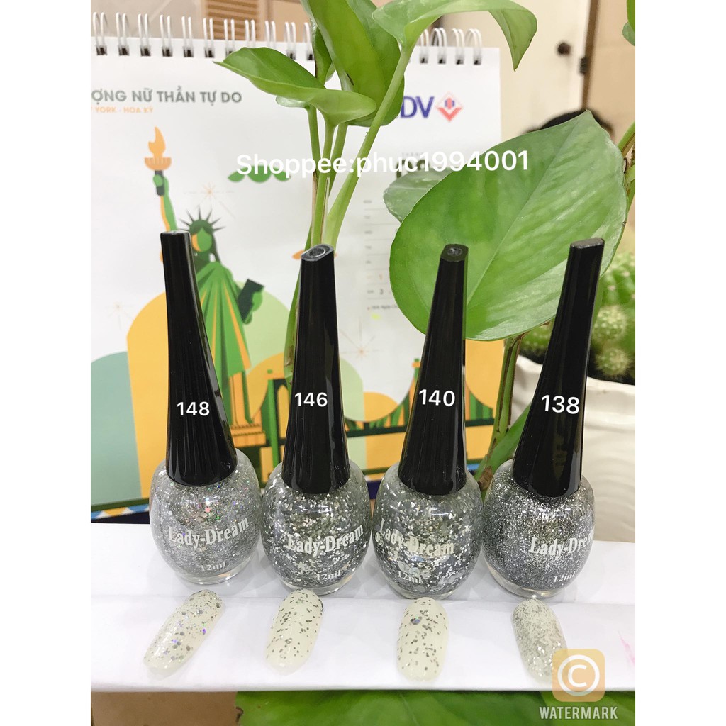 Sơn móng tay Ladydream 12ml (sơn thường)