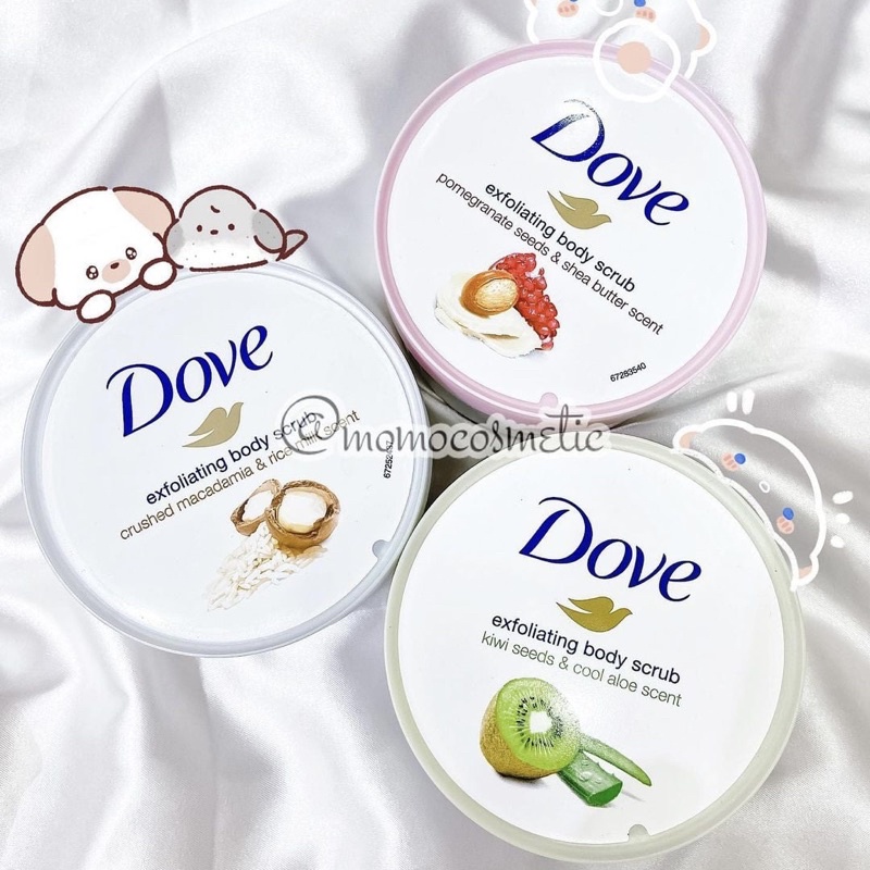 Tẩy da chết Dove bản Đức 225ml